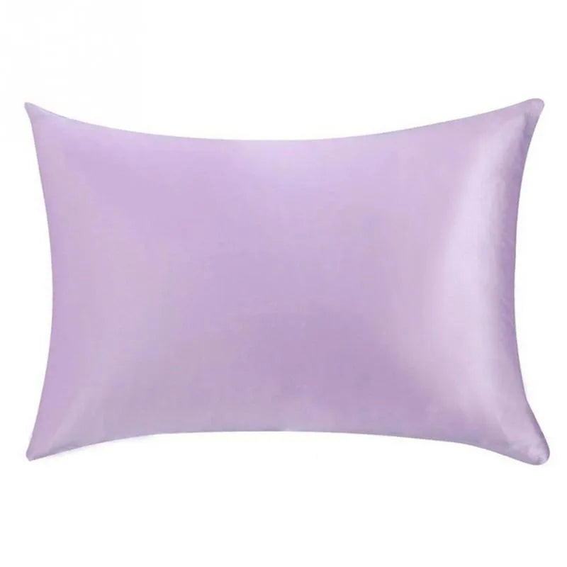 Double-Sided Silk Zipper Pillowcase 19 mommes - Bellarte Enchanté Double-Sided Silk Zipper Pillowcase 19 mommes